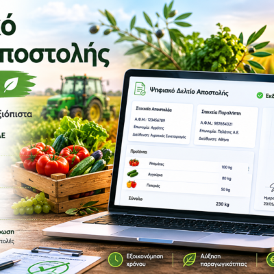 Ψηφιακό Δελτίο Αποστολής για Αγρότες