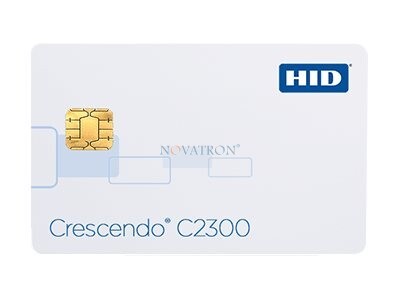 Πλαστική Κάρτα PVC HID Crescendo® C2300 - Κάρτα Ελέγχου Ταυτότητας Πολλών Παραγόντων (2FA) Υψηλής Ασφάλειας