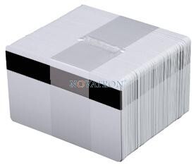 Πλαστική Κάρτα PVC  CR80-H Λευκές Πλαστικές Κάρτες με μαγνητική ταινία HiCo