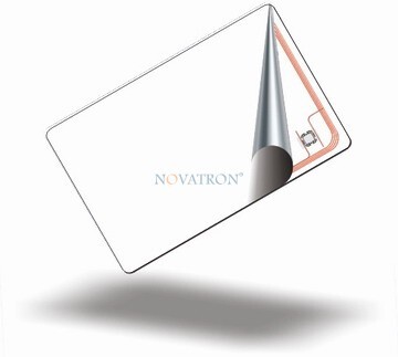 Πλαστική Κάρτα PVC  CR80-M1 Λευκές Επαγωγικές κάρτες 13.56MHz