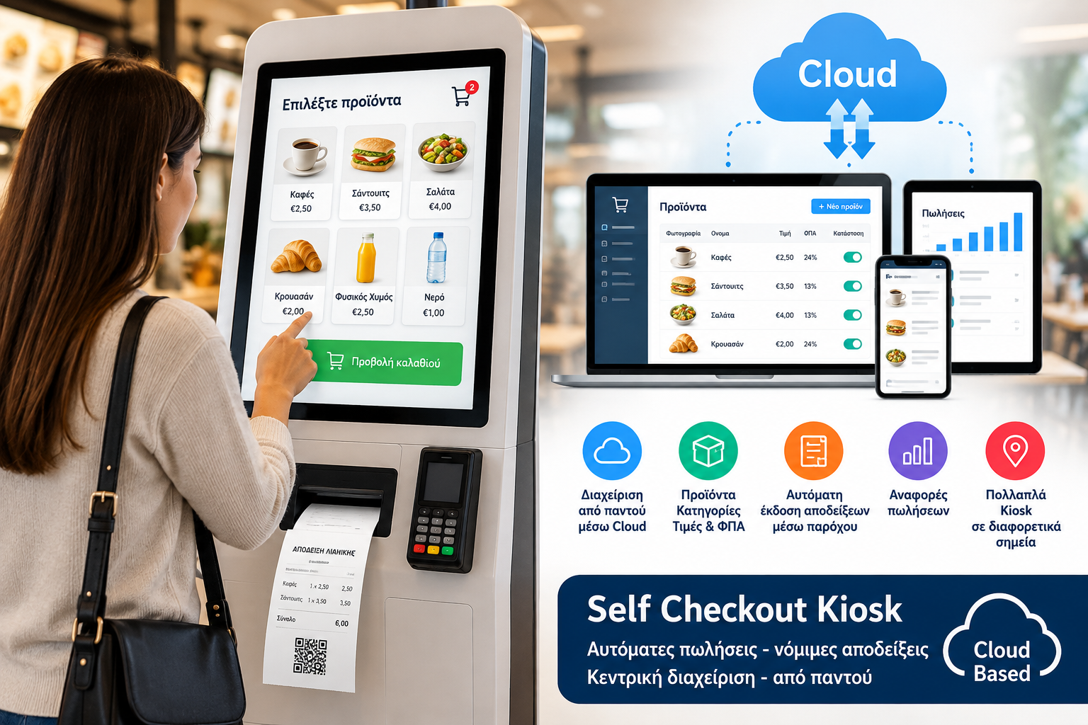 cloud-self-checkout-kiosk.jpg Cloud Self Checkout – Λογισμικό Διαχείρισης Kiosk
